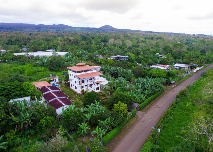 Galapagos Puerto Ayora Aerial View