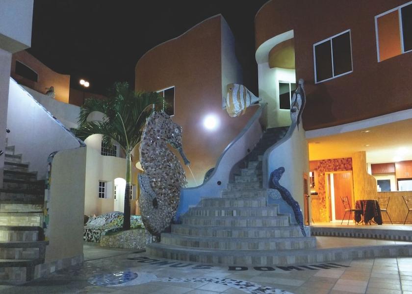 Galapagos Puerto Baquerizo Moreno Interior Entrance