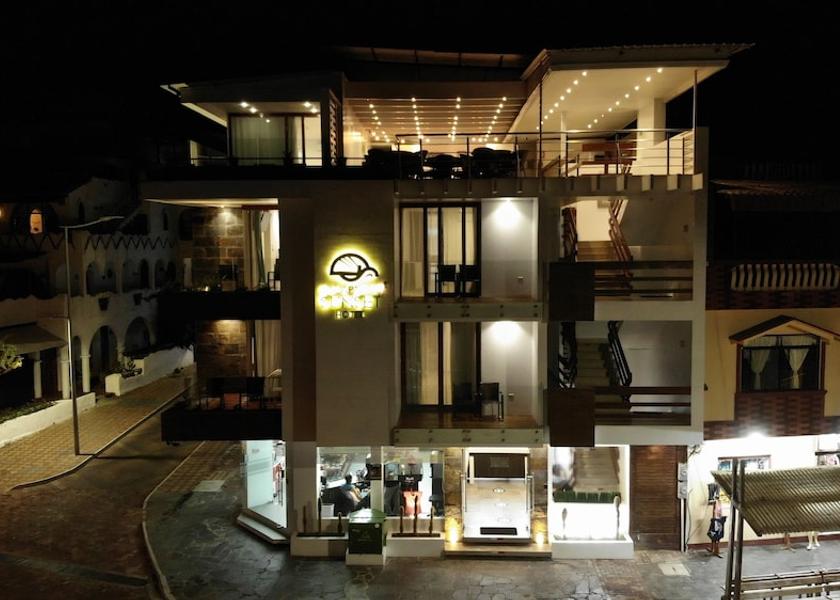 Front of property - evening/night