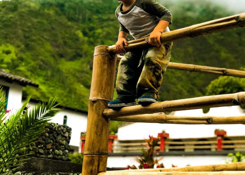 Tungurahua Banos Property Grounds