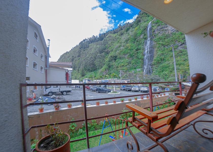 Tungurahua Banos View from Property