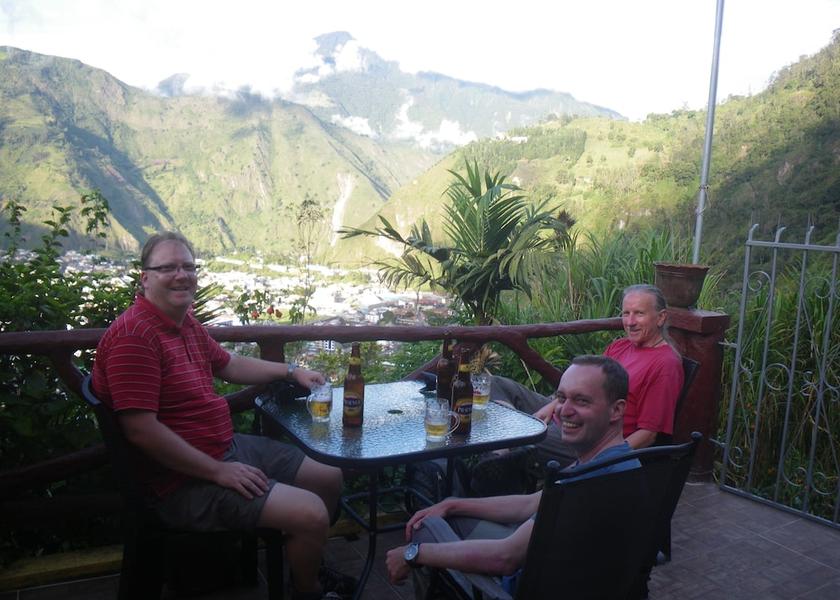 Tungurahua Banos Terrace
