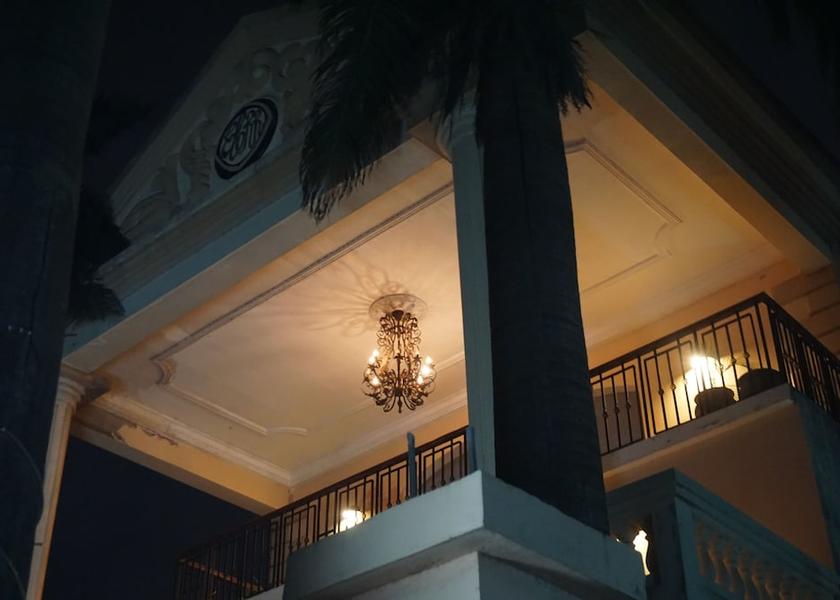 Accra Region Kwabenyan Front of property - evening/night