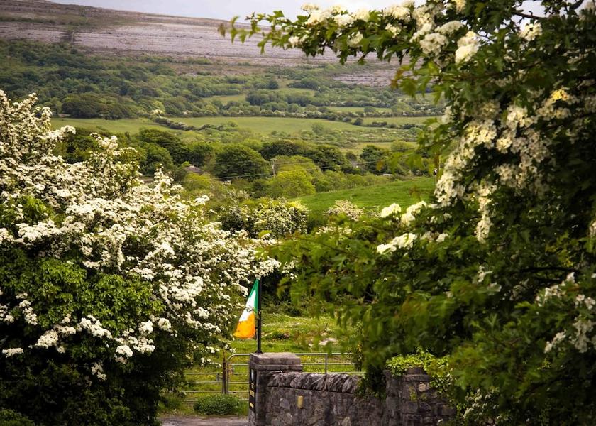 County Clare Ballyvaughan Property grounds