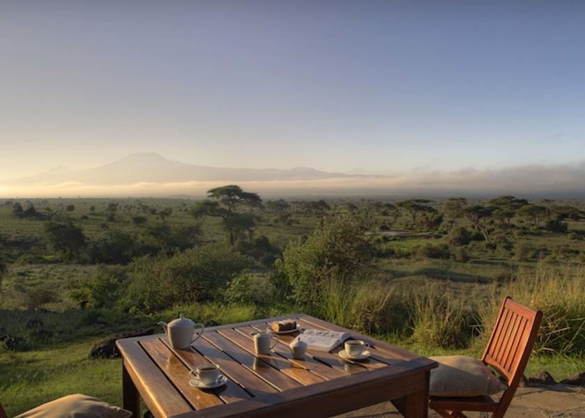 Kajiado County Amboseli Outdoor dining