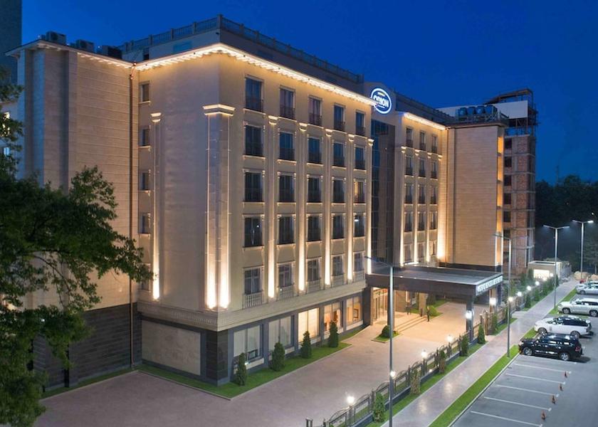  Bishkek Front of property - evening/night