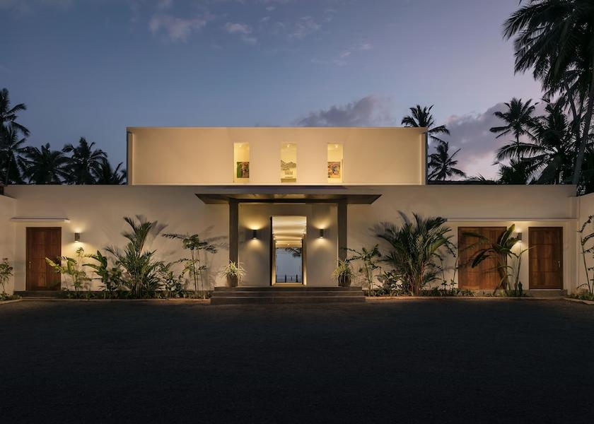 Southern Province Unawatuna Front of property - evening/night