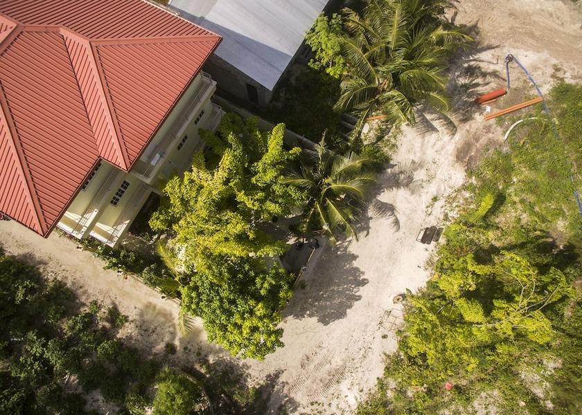 South Ari Atoll Maamigili Aerial view
