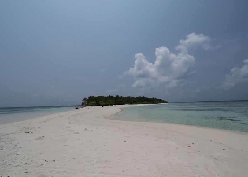 South Ari Atoll Omadhoo Land View from Property
