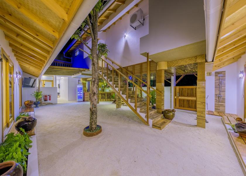 South Ari Atoll Dhiffushi Interior Entrance