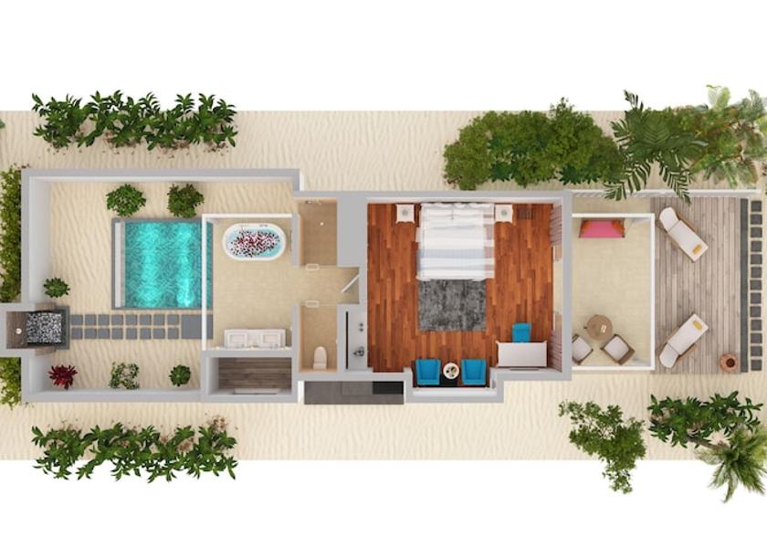 South Ari Atoll Kuda Rah Floor plan