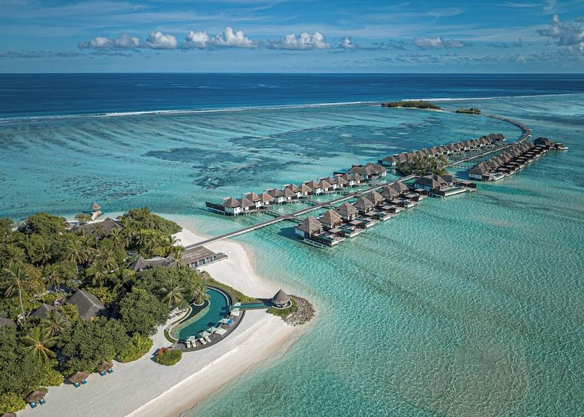 Kaafu Atoll Kuda Huraa Aerial view