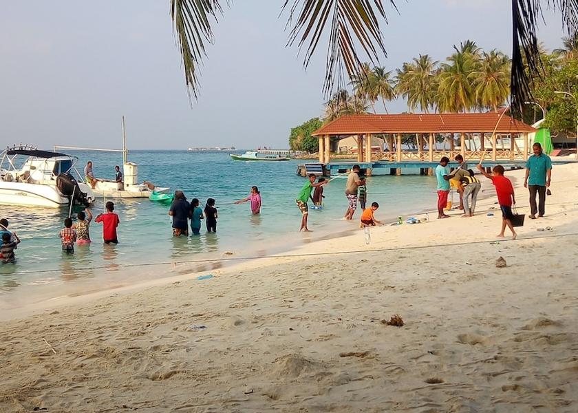 Kaafu Atoll Thulusdhoo Island Beach