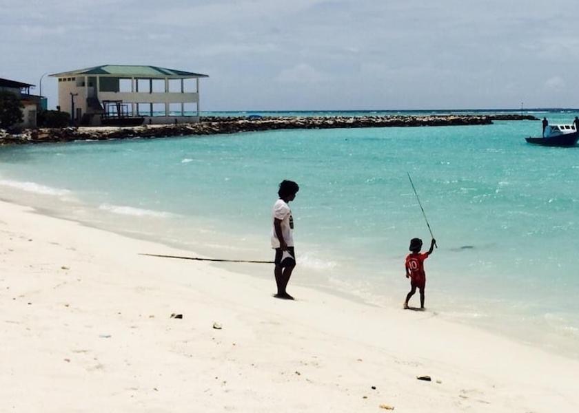 Haa Dhaalu Atoll Hanimaadhoo Facade