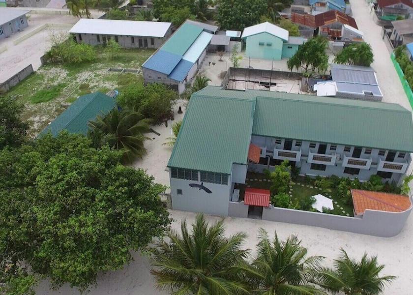 Haa Dhaalu Atoll Hanimaadhoo Aerial View