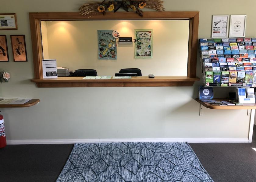 West Coast Fox Glacier Check-in/check-out kiosk