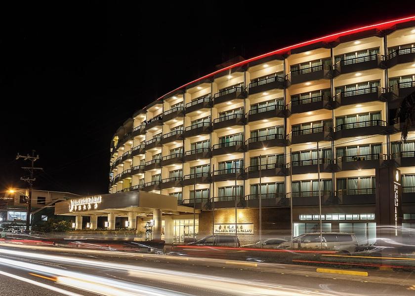 Koror Koror Front of property - evening/night