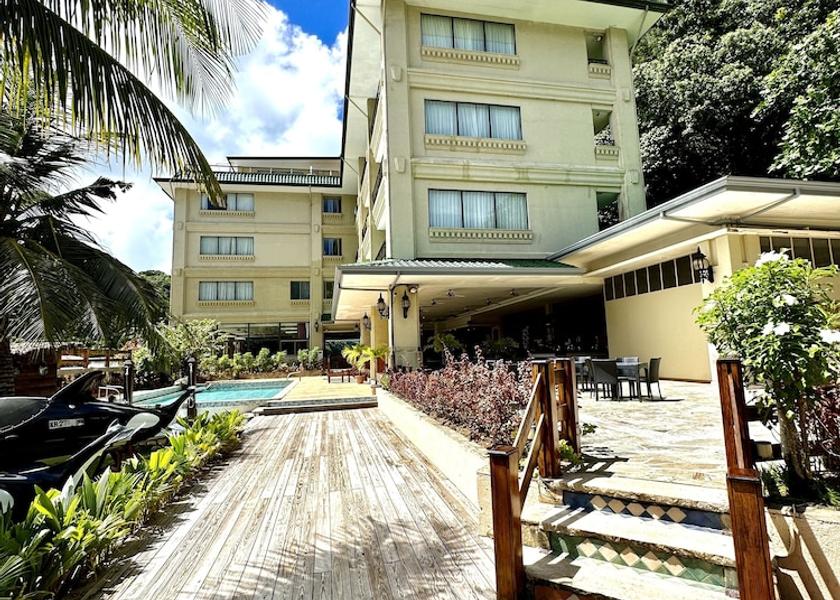 Koror Malakal Island Courtyard