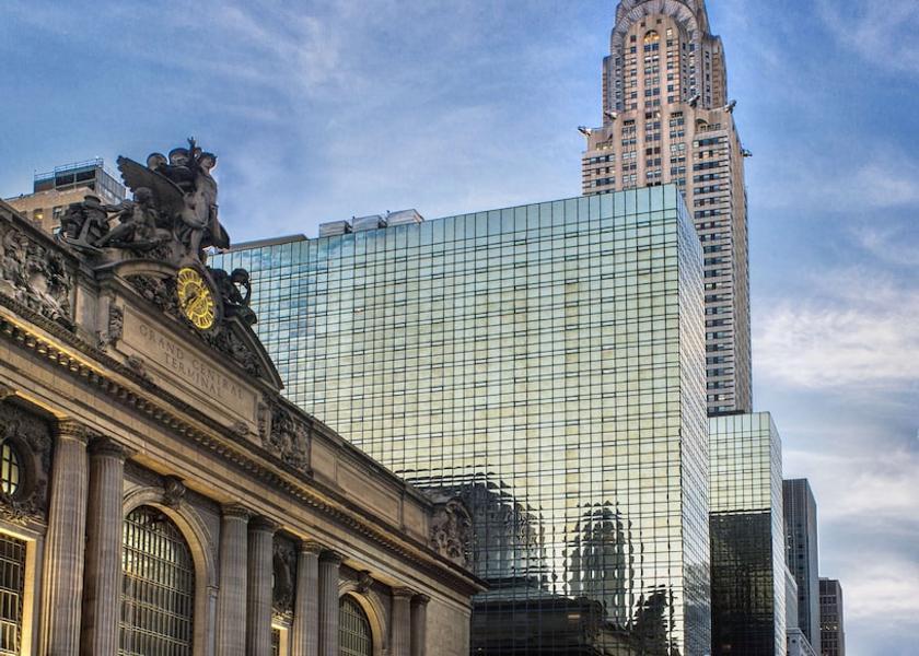New York New York Exterior Detail