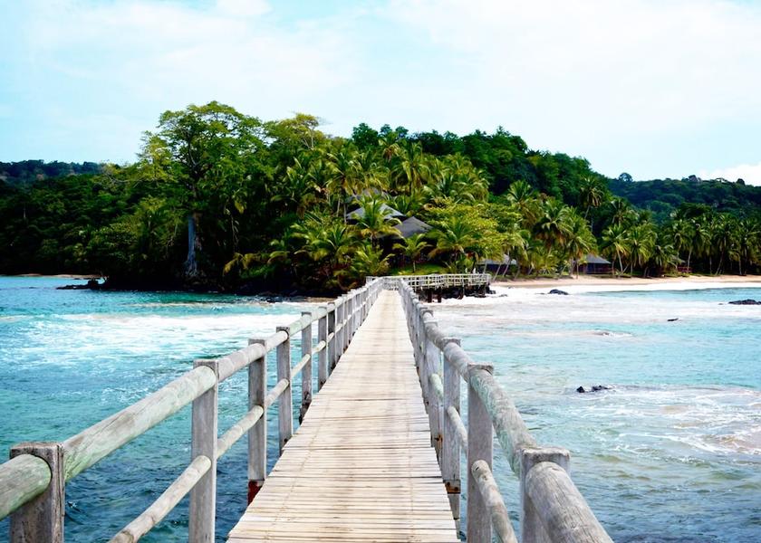  Principe Island Entrance