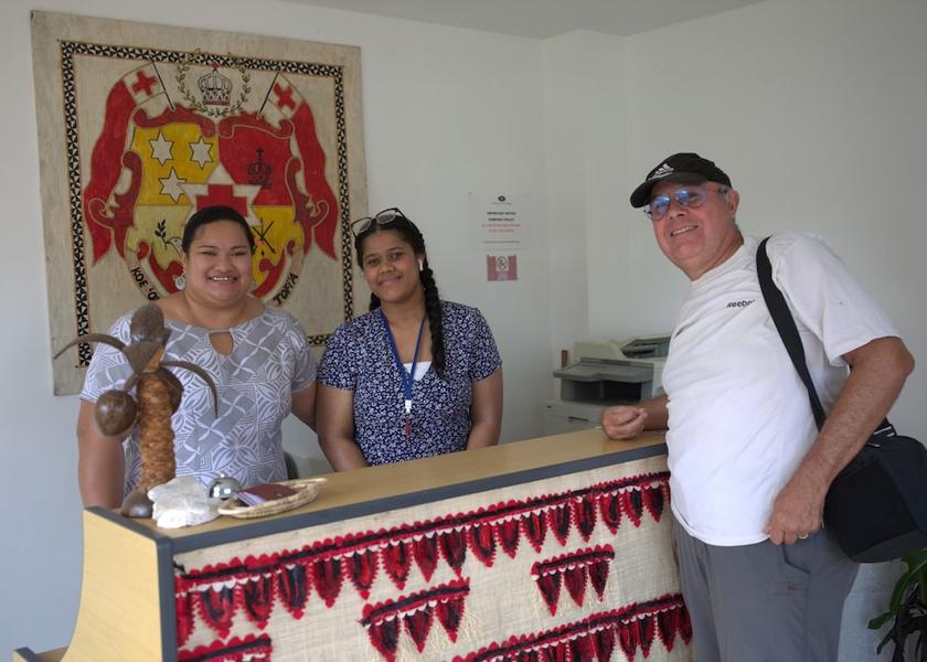 Tongatapu Nuku'alofa Interior entrance