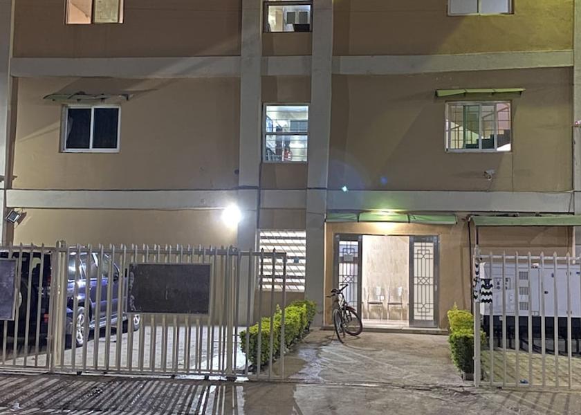 Lusaka Chiawa Conservancy Front of property - evening/night
