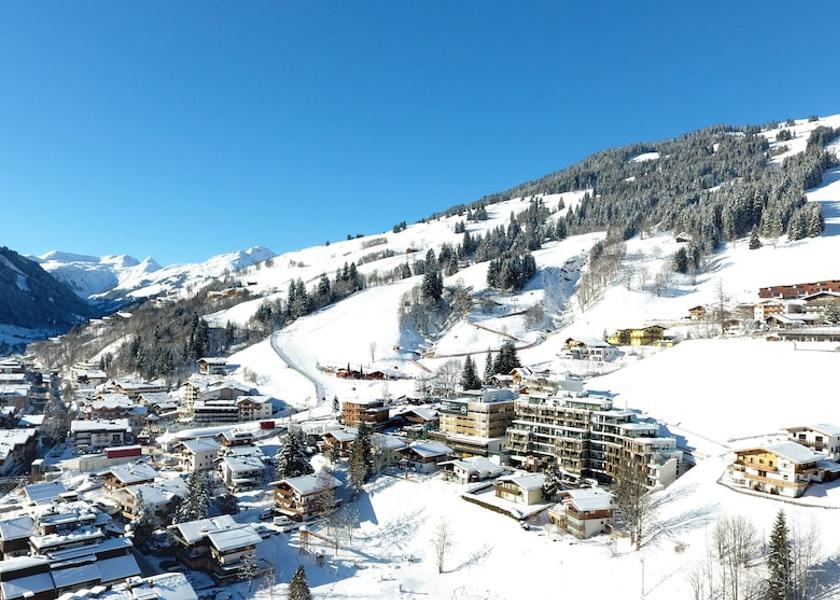 Salzburg State Saalbach-Hinterglemm Aerial View