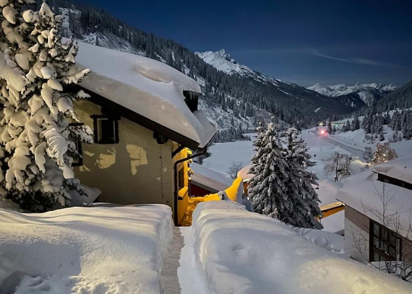 Vorarlberg Klösterle am Arlberg Land View from Property