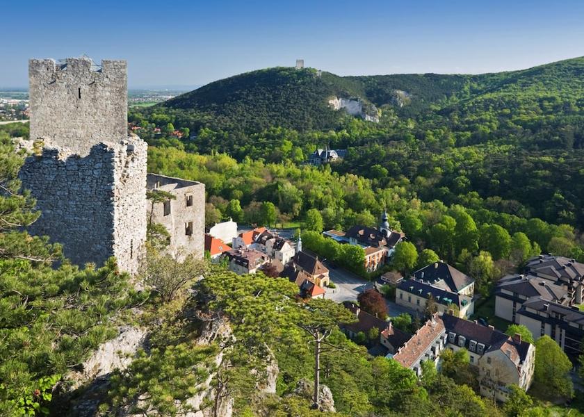 Lower Austria Baden Aerial view