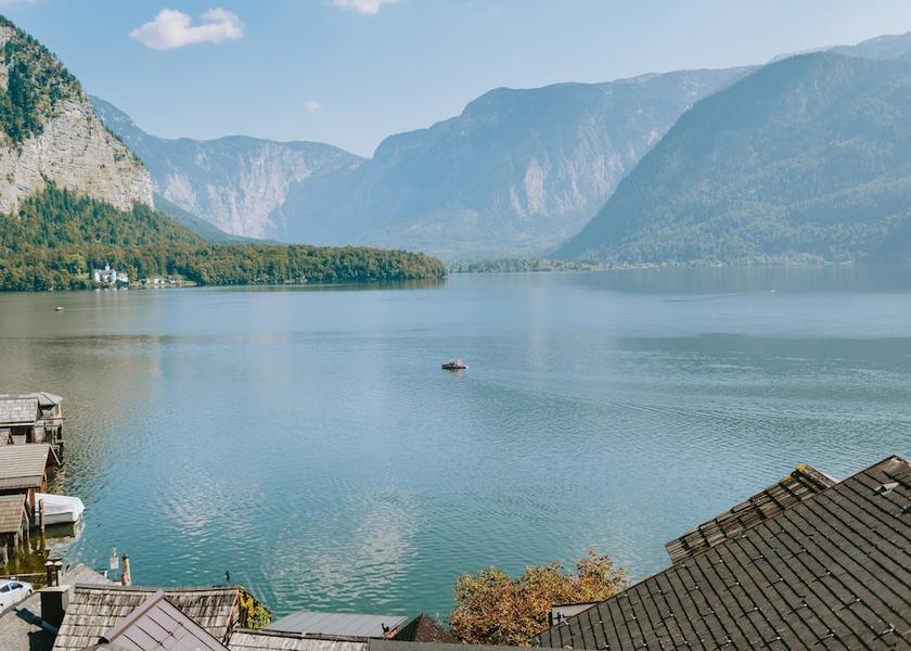 Upper Austria Hallstatt View From Room