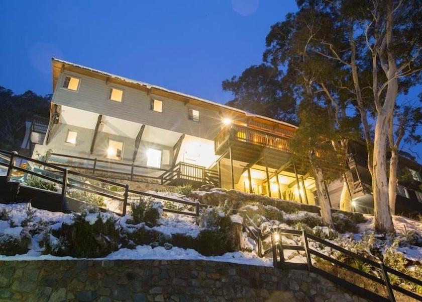 New South Wales Thredbo Front of property - evening/night