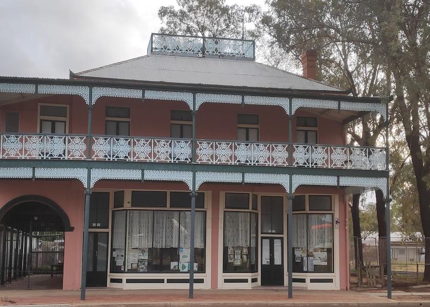 New South Wales Bourke Facade