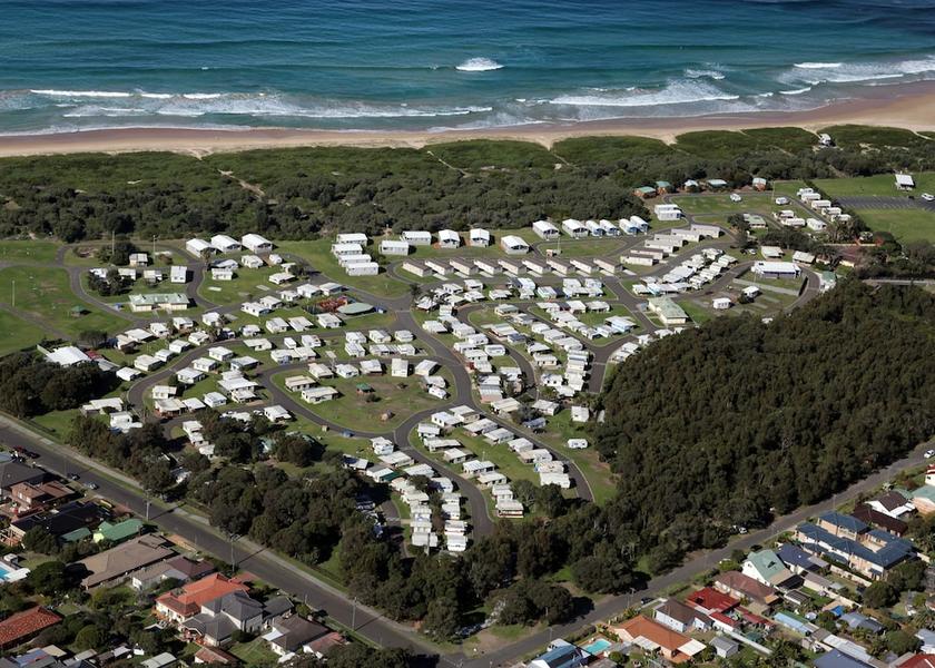 New South Wales Wollongong Aerial View