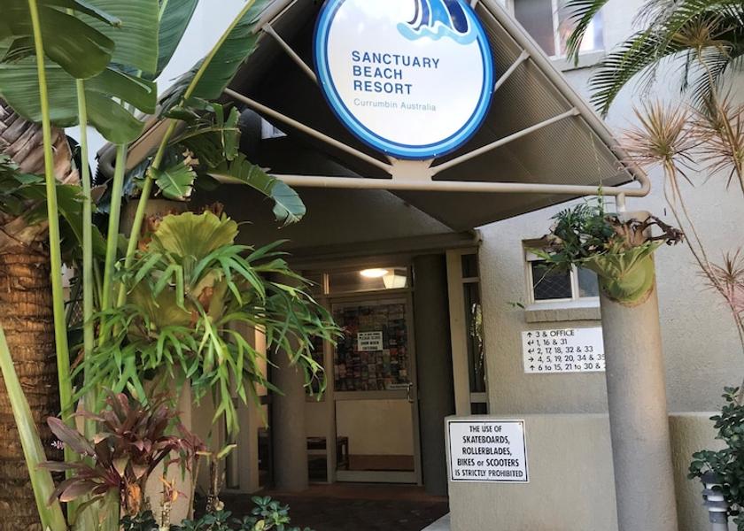 Queensland Gold Coast Property entrance