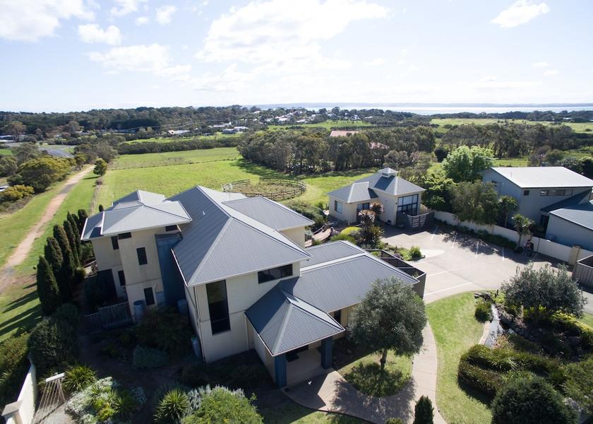 Victoria Cowes Aerial view