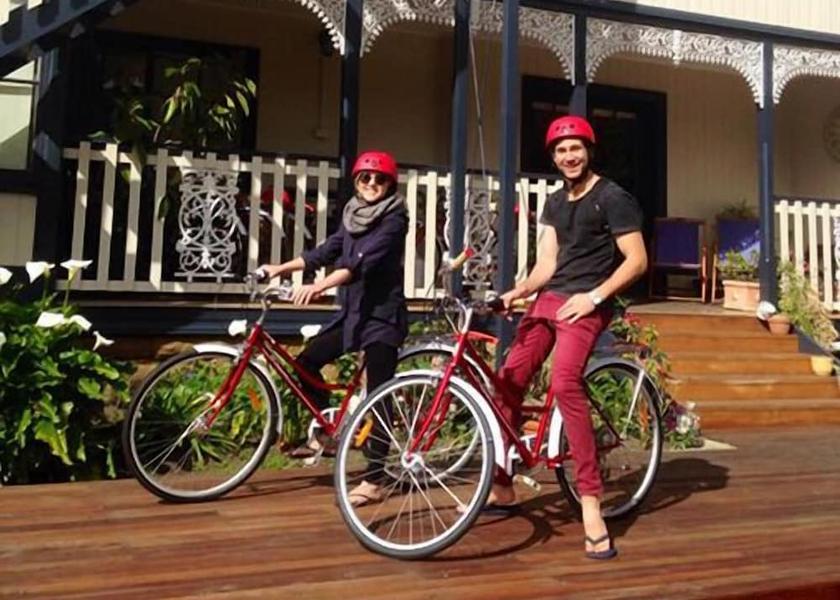 Tasmania Hobart Bicycling