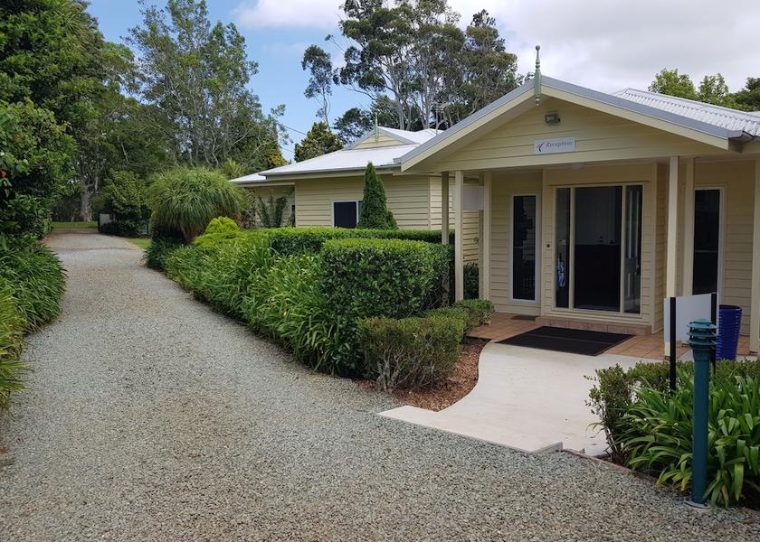 Queensland Tamborine Mountain Property entrance