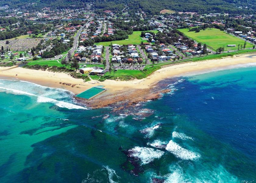 New South Wales Wollongong Aerial View