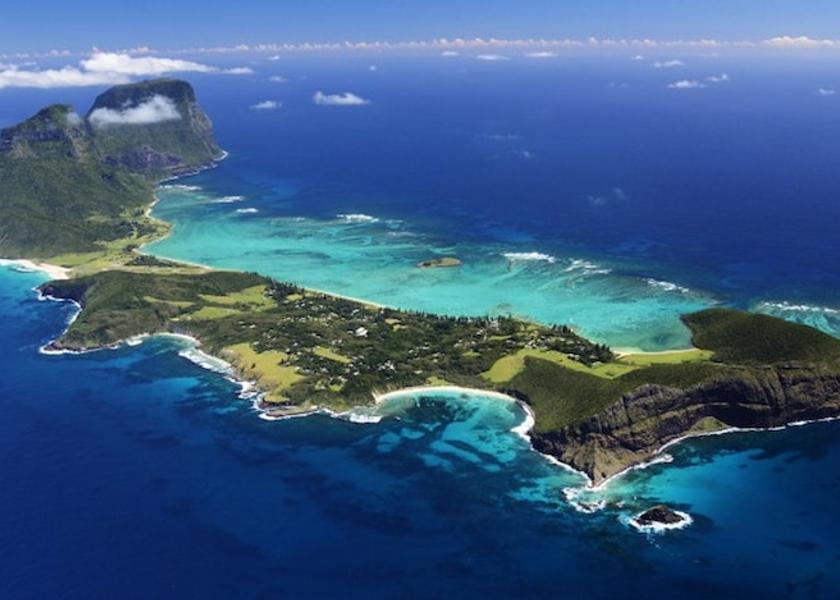 New South Wales Lord Howe Island Aerial View