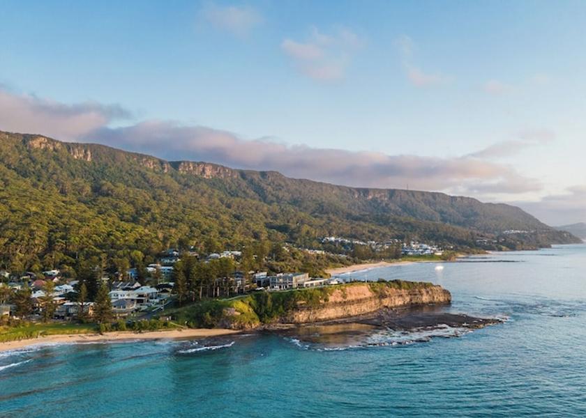 New South Wales Wollongong Aerial view