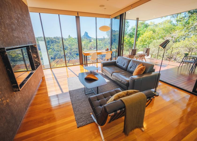 Queensland Glass House Mountains Living area