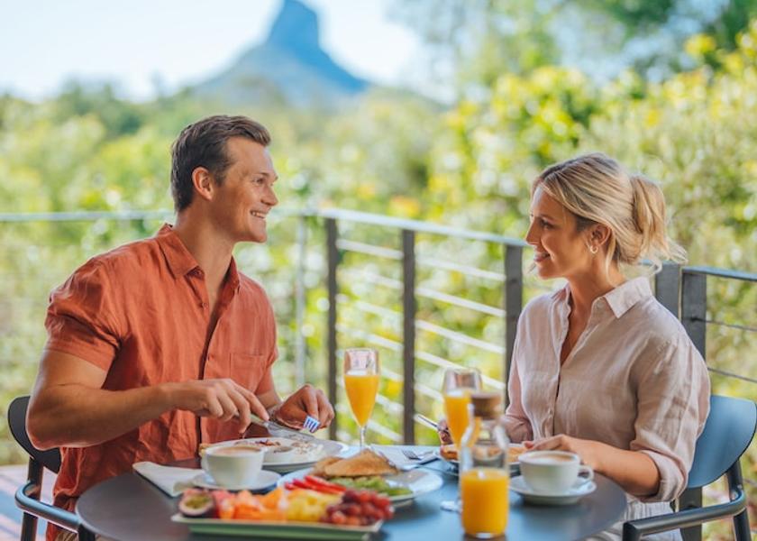 Queensland Glass House Mountains In-room dining