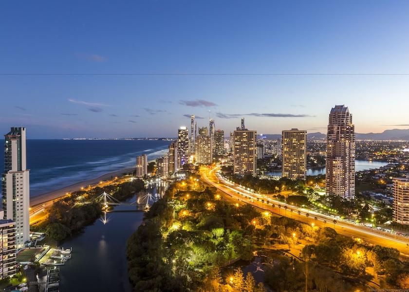 Queensland Main Beach View from Property