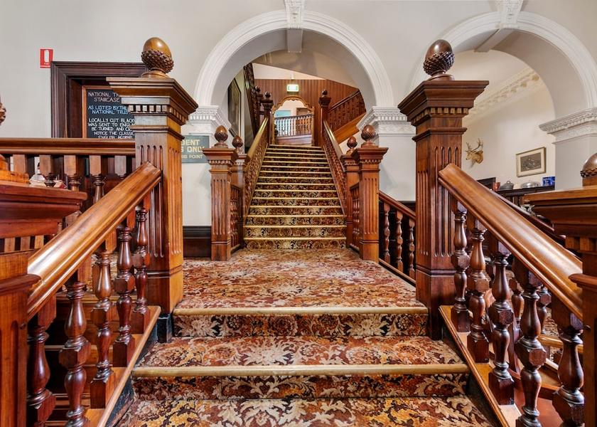 Tasmania Queenstown Staircase