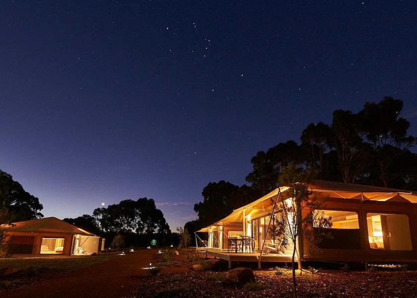 Western Australia Cowaramup Front of property - evening/night