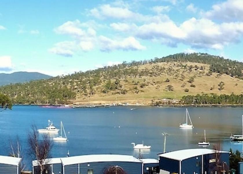 Tasmania Port Huon View from Property