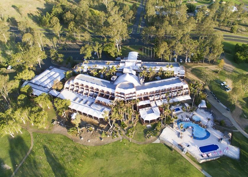 Queensland Kooralbyn Aerial view