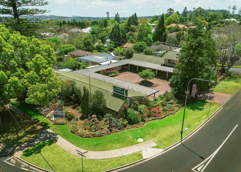 Queensland East Toowoomba Aerial View