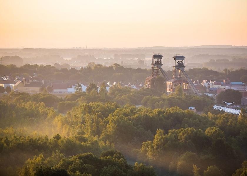 Flemish Region Maasmechelen Aerial view