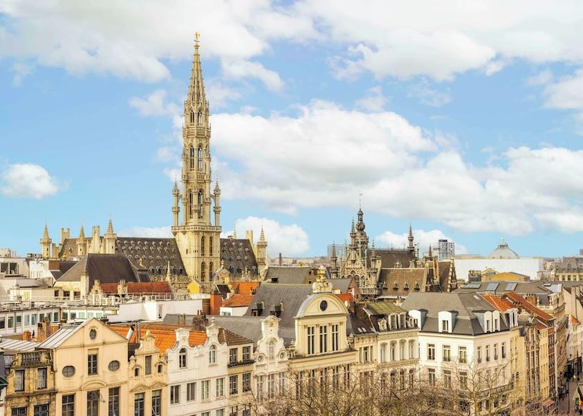 Flemish Region Brussels Exterior Detail